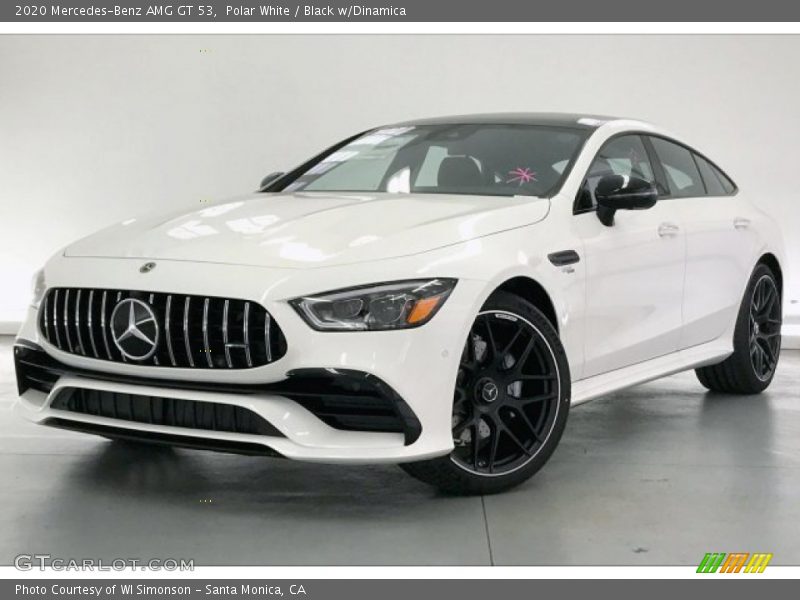 Front 3/4 View of 2020 AMG GT 53