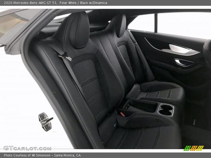 Rear Seat of 2020 AMG GT 53