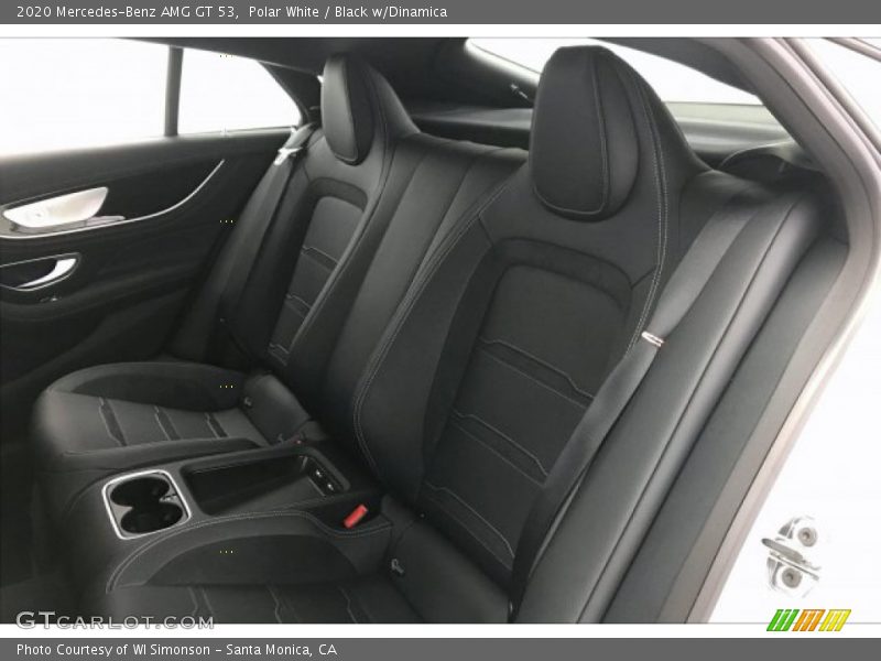 Rear Seat of 2020 AMG GT 53