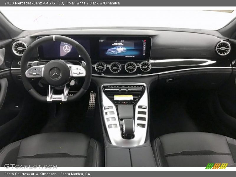 Dashboard of 2020 AMG GT 53