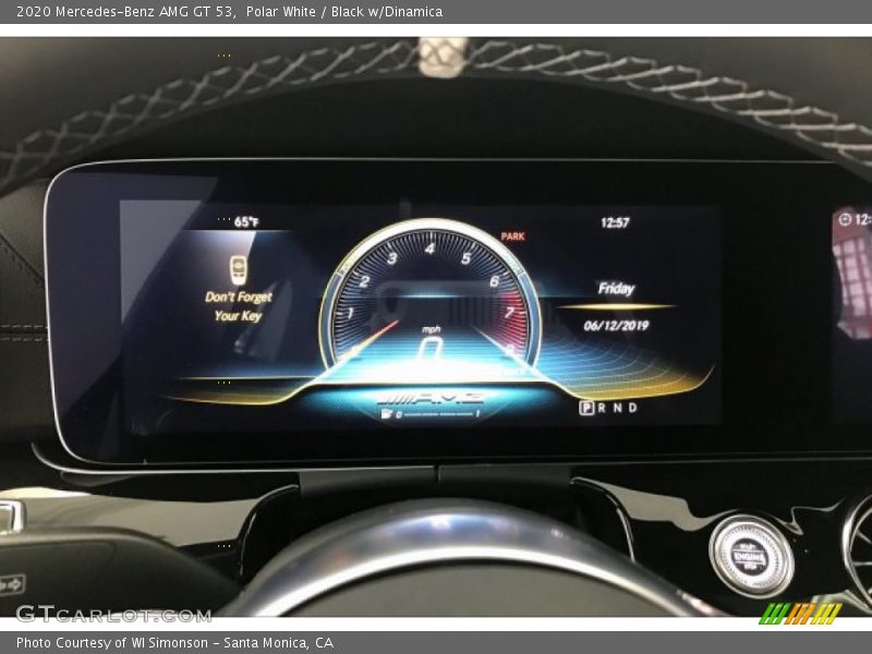  2020 AMG GT 53 53 Gauges