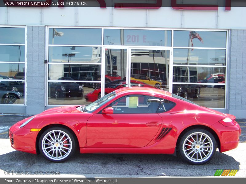 Guards Red / Black 2006 Porsche Cayman S