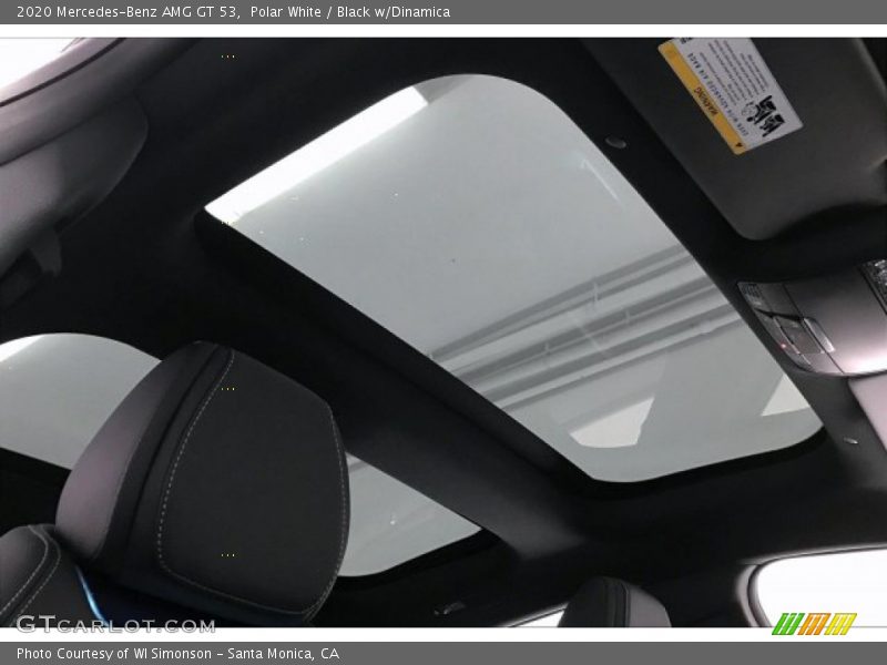 Sunroof of 2020 AMG GT 53