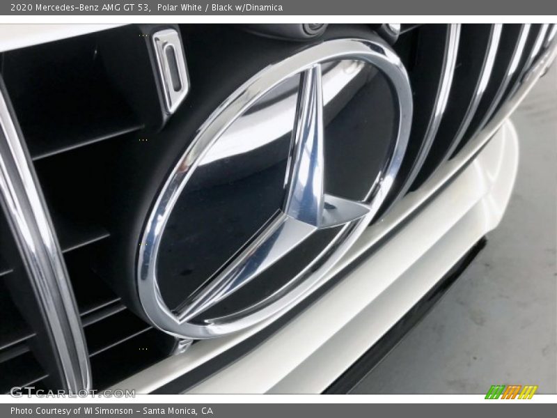 Polar White / Black w/Dinamica 2020 Mercedes-Benz AMG GT 53