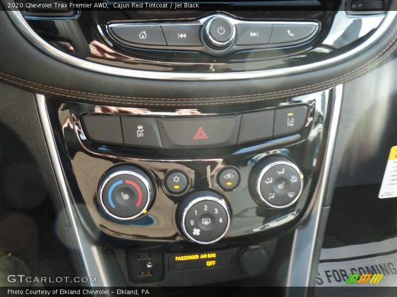 Cajun Red Tintcoat / Jet Black 2020 Chevrolet Trax Premier AWD