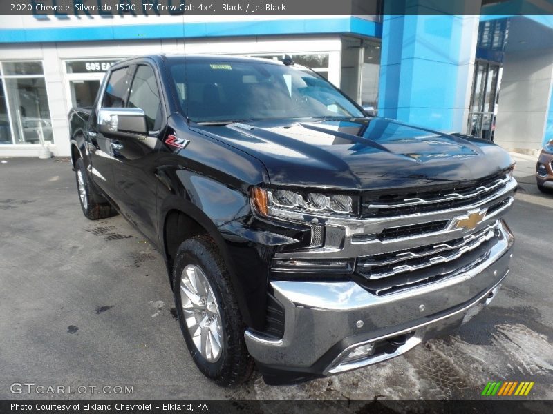 Black / Jet Black 2020 Chevrolet Silverado 1500 LTZ Crew Cab 4x4