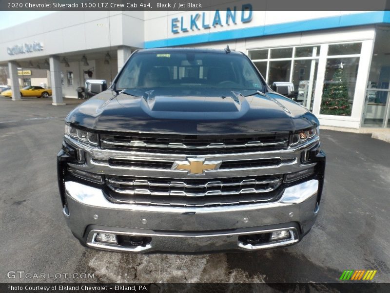 Black / Jet Black 2020 Chevrolet Silverado 1500 LTZ Crew Cab 4x4