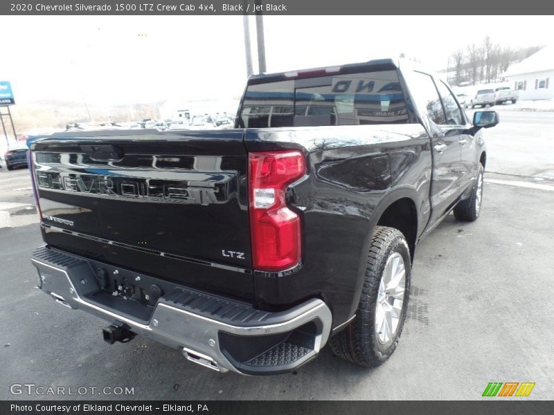 Black / Jet Black 2020 Chevrolet Silverado 1500 LTZ Crew Cab 4x4