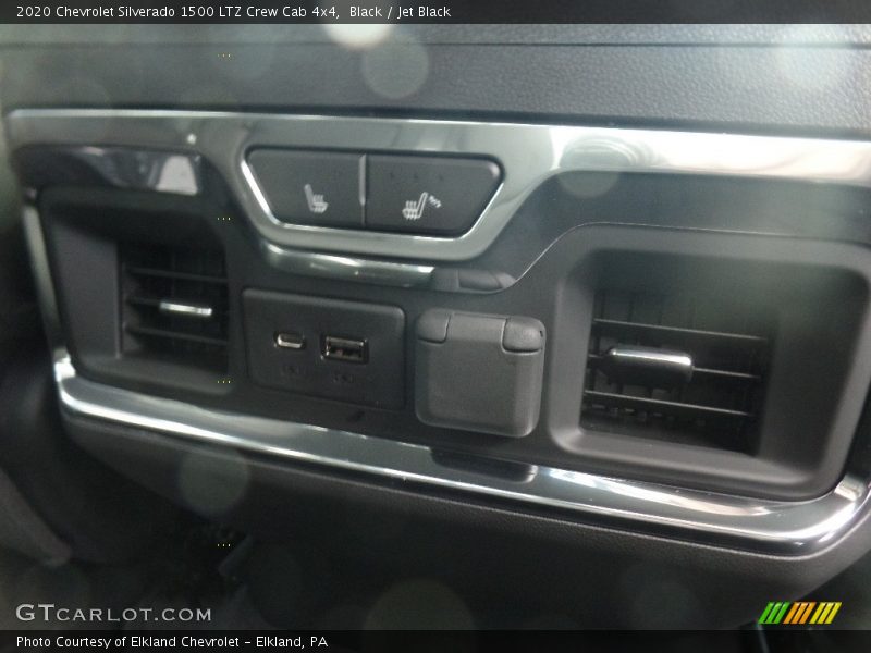 Black / Jet Black 2020 Chevrolet Silverado 1500 LTZ Crew Cab 4x4