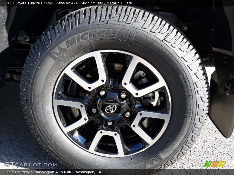 Midnight Black Metallic / Black 2020 Toyota Tundra Limited CrewMax 4x4