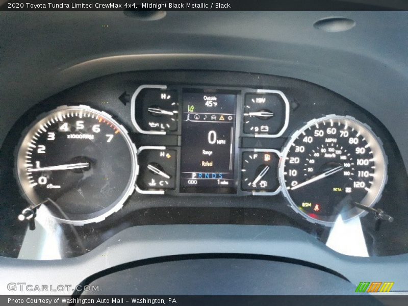 Midnight Black Metallic / Black 2020 Toyota Tundra Limited CrewMax 4x4