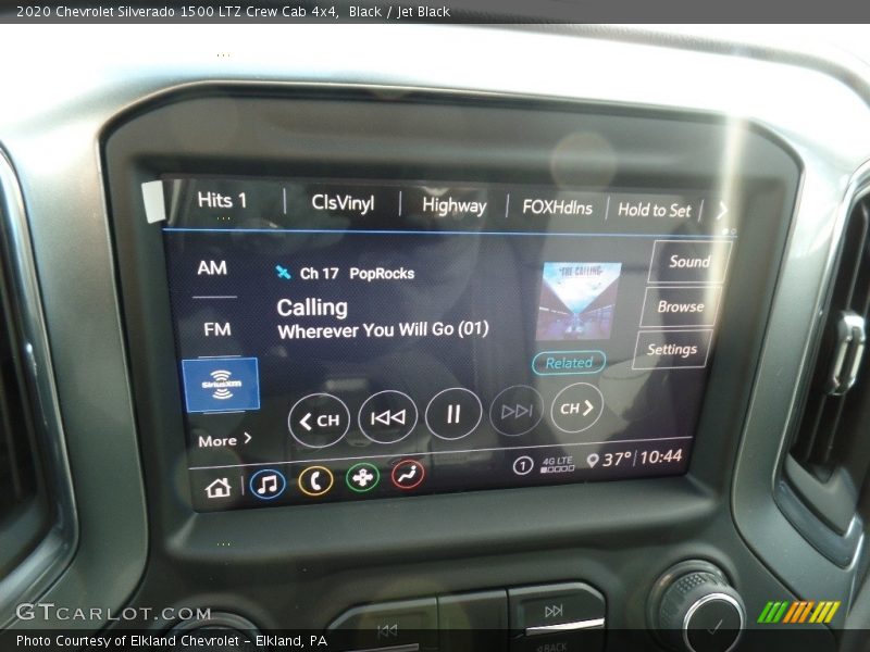 Black / Jet Black 2020 Chevrolet Silverado 1500 LTZ Crew Cab 4x4