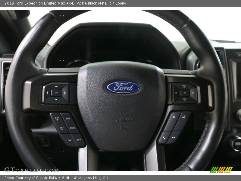Agate Black Metallic / Ebony 2019 Ford Expedition Limited Max 4x4