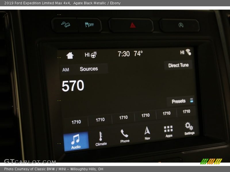 Agate Black Metallic / Ebony 2019 Ford Expedition Limited Max 4x4