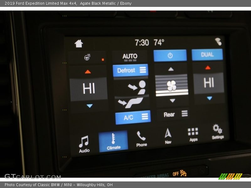 Agate Black Metallic / Ebony 2019 Ford Expedition Limited Max 4x4