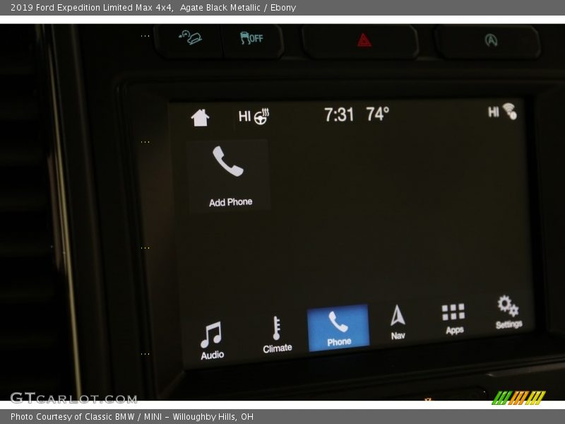 Agate Black Metallic / Ebony 2019 Ford Expedition Limited Max 4x4