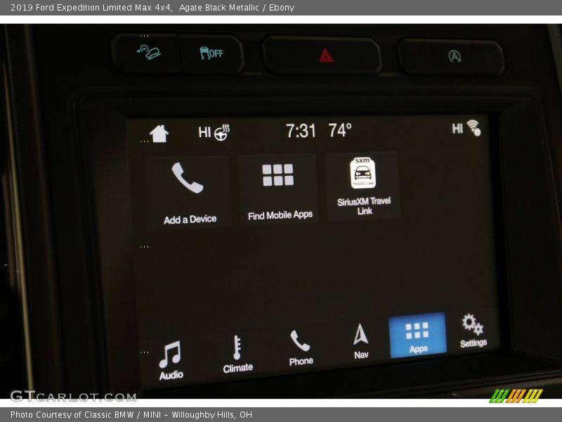 Agate Black Metallic / Ebony 2019 Ford Expedition Limited Max 4x4