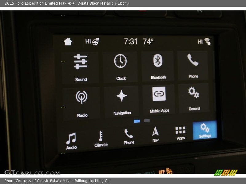 Agate Black Metallic / Ebony 2019 Ford Expedition Limited Max 4x4