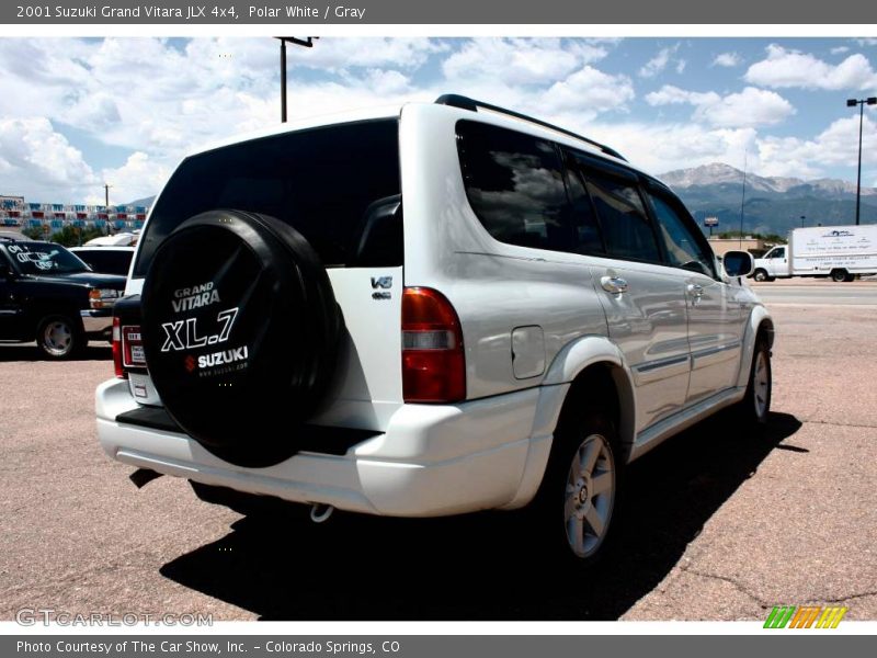 Polar White / Gray 2001 Suzuki Grand Vitara JLX 4x4