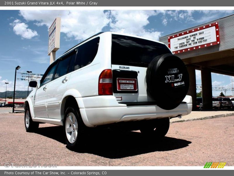 Polar White / Gray 2001 Suzuki Grand Vitara JLX 4x4