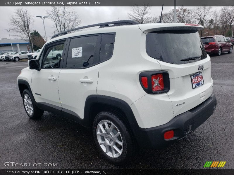 Alpine White / Black 2020 Jeep Renegade Latitude 4x4