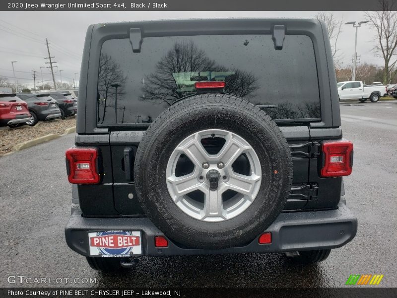 Black / Black 2020 Jeep Wrangler Unlimited Sport 4x4