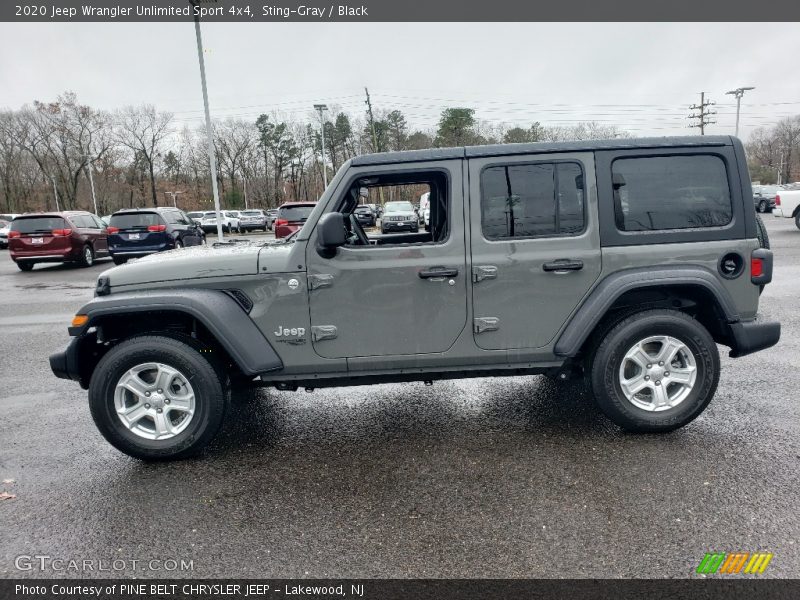  2020 Wrangler Unlimited Sport 4x4 Sting-Gray