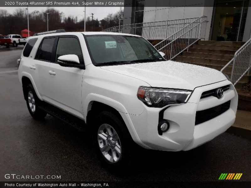 Super White / Graphite 2020 Toyota 4Runner SR5 Premium 4x4