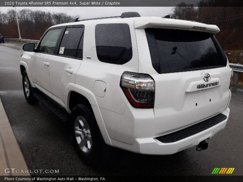 Super White / Graphite 2020 Toyota 4Runner SR5 Premium 4x4