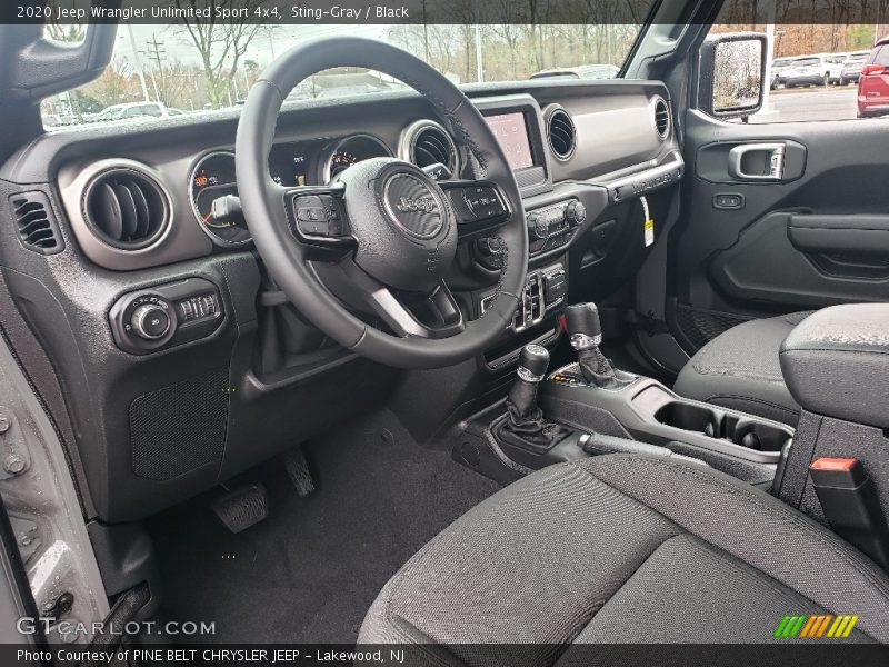 Sting-Gray / Black 2020 Jeep Wrangler Unlimited Sport 4x4
