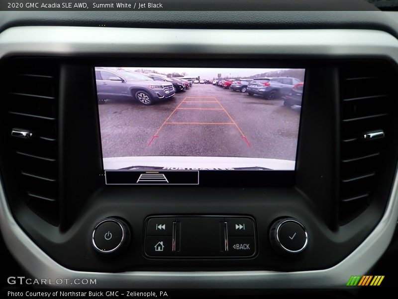 Summit White / Jet Black 2020 GMC Acadia SLE AWD