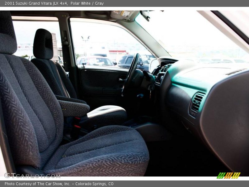 Polar White / Gray 2001 Suzuki Grand Vitara JLX 4x4
