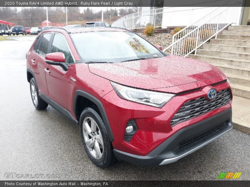Front 3/4 View of 2020 RAV4 Limited AWD Hybrid