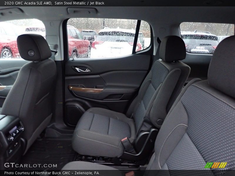 Satin Steel Metallic / Jet Black 2020 GMC Acadia SLE AWD