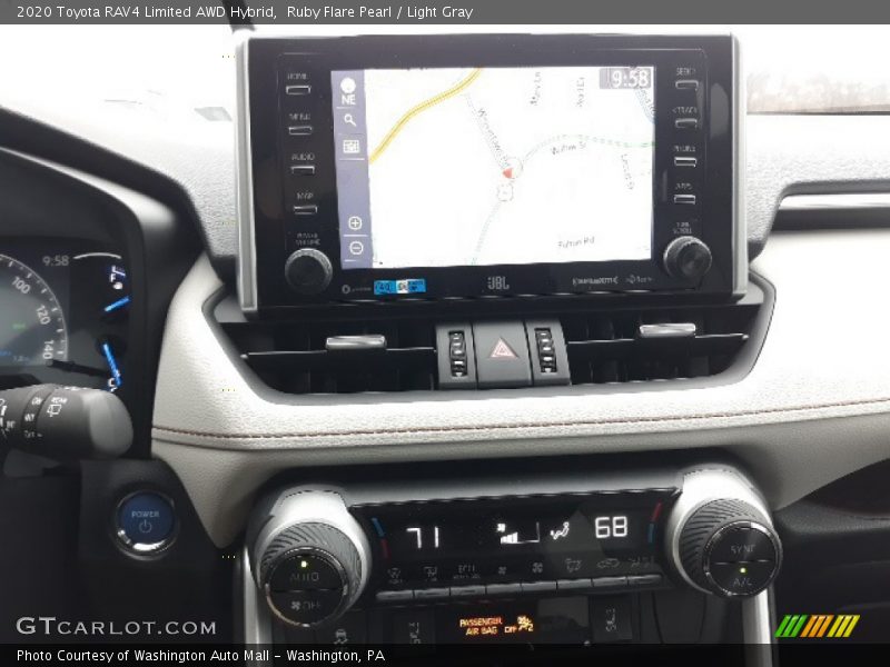 Navigation of 2020 RAV4 Limited AWD Hybrid