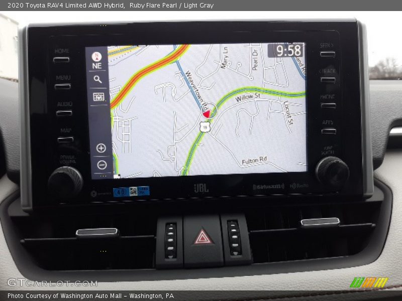 Navigation of 2020 RAV4 Limited AWD Hybrid