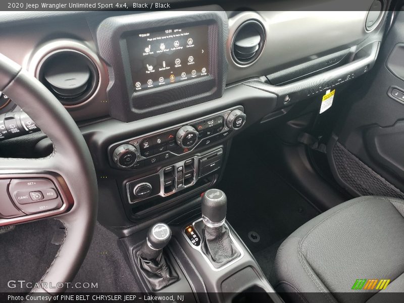 Black / Black 2020 Jeep Wrangler Unlimited Sport 4x4