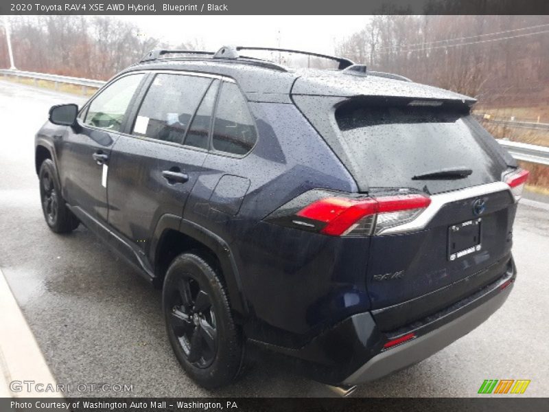 Blueprint / Black 2020 Toyota RAV4 XSE AWD Hybrid