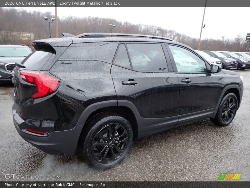 Ebony Twilight Metallic / Jet Black 2020 GMC Terrain SLE AWD
