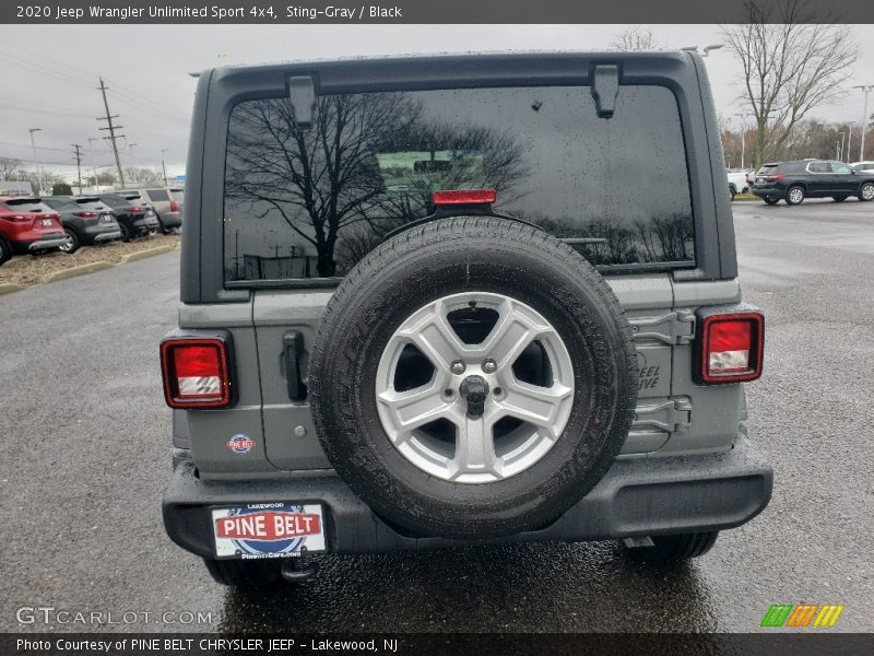 Sting-Gray / Black 2020 Jeep Wrangler Unlimited Sport 4x4