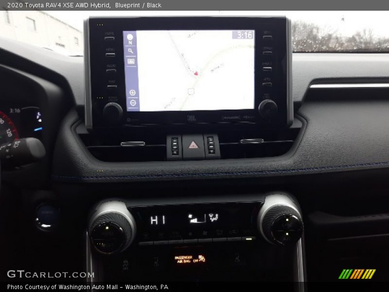 Blueprint / Black 2020 Toyota RAV4 XSE AWD Hybrid