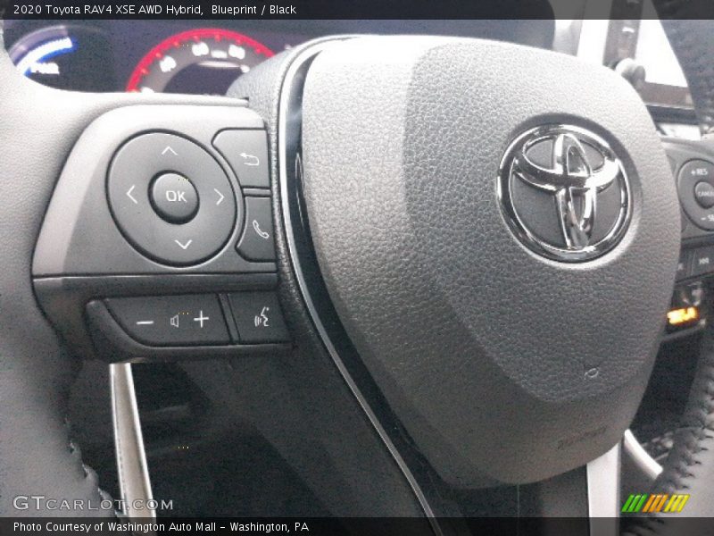 Blueprint / Black 2020 Toyota RAV4 XSE AWD Hybrid