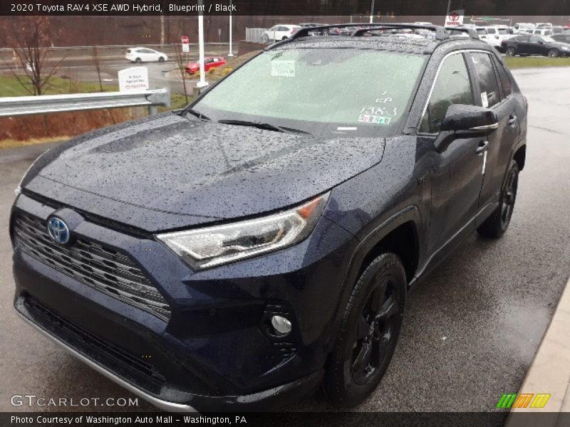 Blueprint / Black 2020 Toyota RAV4 XSE AWD Hybrid
