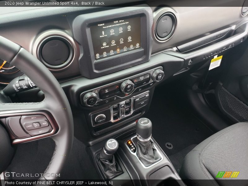 Controls of 2020 Wrangler Unlimited Sport 4x4