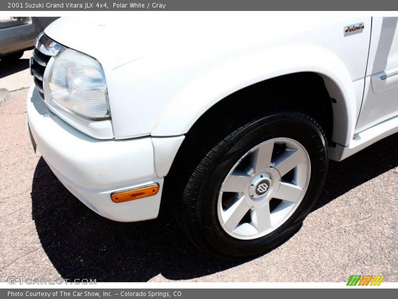 Polar White / Gray 2001 Suzuki Grand Vitara JLX 4x4