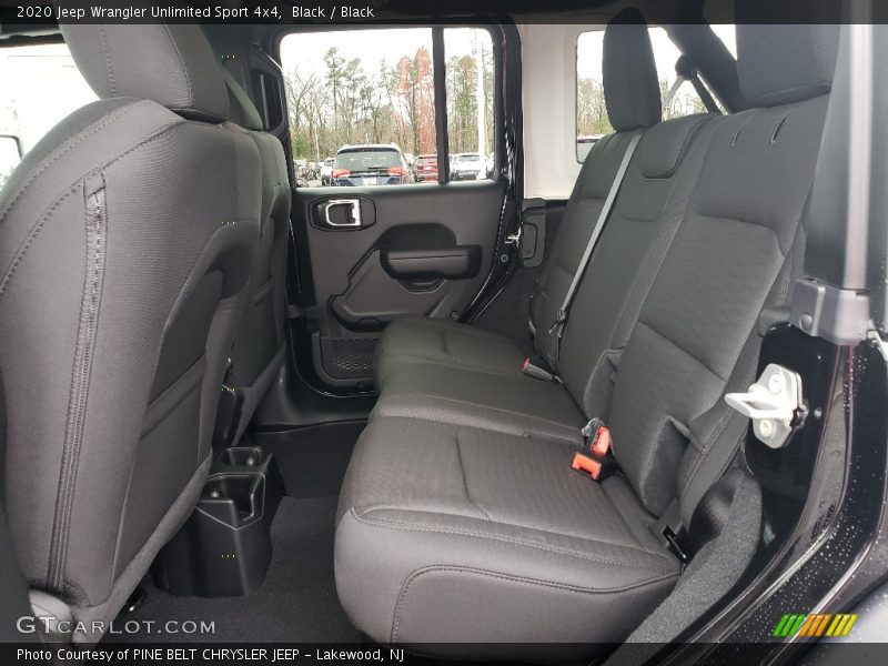 Black / Black 2020 Jeep Wrangler Unlimited Sport 4x4