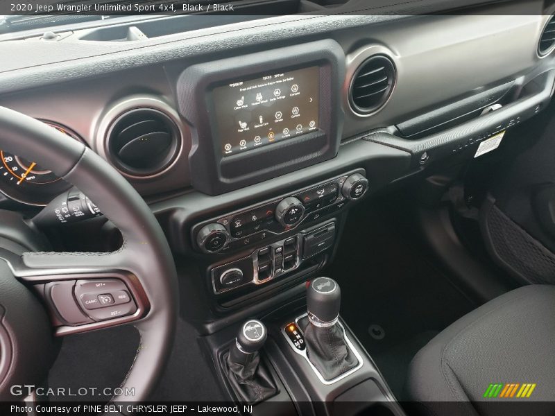 Black / Black 2020 Jeep Wrangler Unlimited Sport 4x4