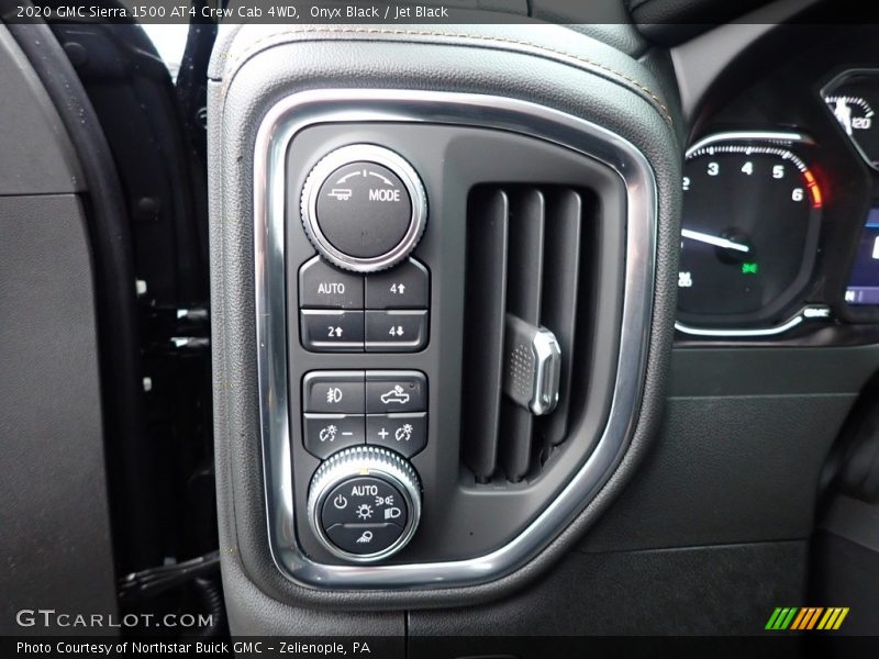 Controls of 2020 Sierra 1500 AT4 Crew Cab 4WD