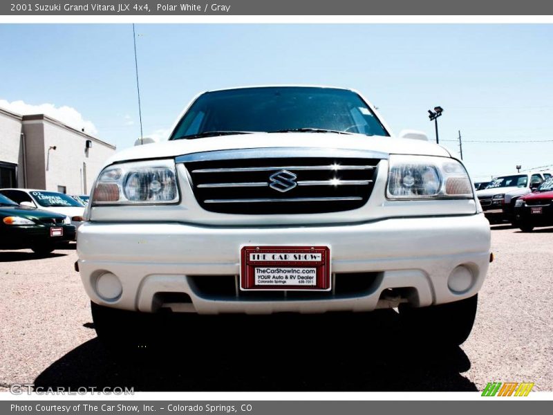Polar White / Gray 2001 Suzuki Grand Vitara JLX 4x4