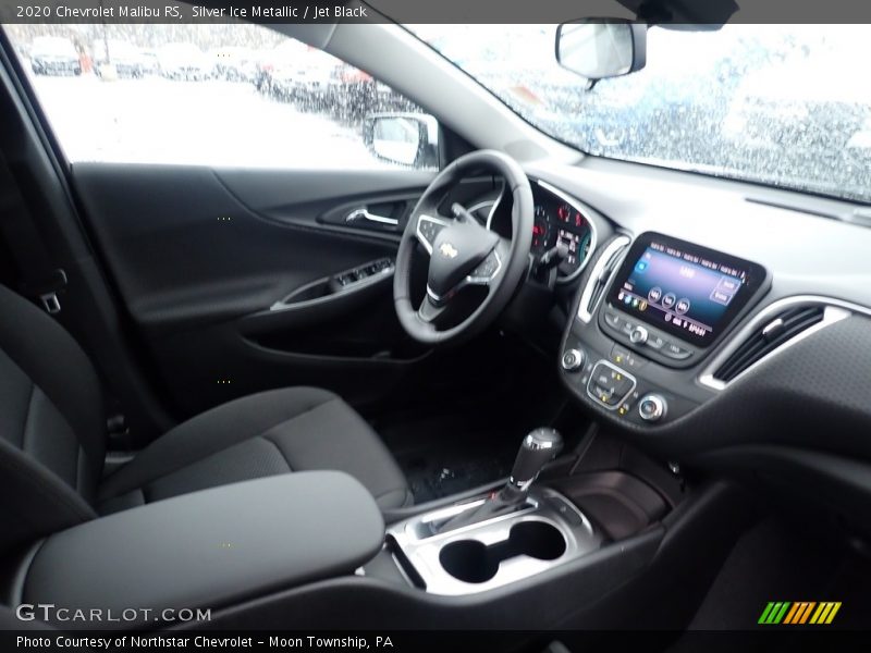 Silver Ice Metallic / Jet Black 2020 Chevrolet Malibu RS